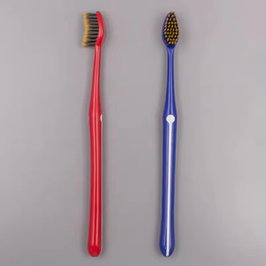 فرشاة أسنان فريدة ذات رأس مقوس كل شعيرة تلامس الأسنان بضغط متساوٍ - Product Image 4