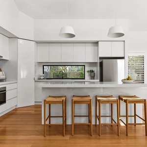 Campioni Gratuiti Fabbrica Cinese <span class=keywords><strong>Disegni</strong></span> CAD Moderni Mobili da Cucina in MDF Laccato - Product Image 4