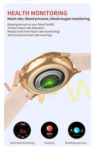 Nouvelle Arrivée 2025 Montre AMOLED 1,32 Pouces pour Femmes CO-FIT Fréquence Cardiaque Oxygène Sanguin Prise en Charge NFC CY29 Montre de Luxe pour Dames - Product Image 4