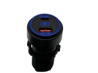 Cargador Rápido de Alta Calidad al por Mayor, USB-A QC 3.0 36W y USB-C PD 60W, Enchufe PD 100W, QC 3.0 Tipo C y Tipo A para Auto y Barco