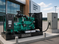 Générateur diesel Perkins 200 kVA à châssis ouvert, générateurs diesel 160 kW à type ouvert, 1500 tr/min, triphasé, certifié CE