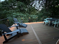 Reilbu Garde-corps à câbles pour balcon et terrasse, à installation facile, avec poteau plat en inox pour extérieur