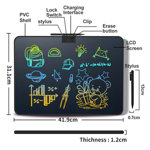 Tablero de dibujo electrónico más vendido de las fábricas para niños para el aula en casa Tableta de escritura LCD para niños de 20 pulgadas - Product Image 2