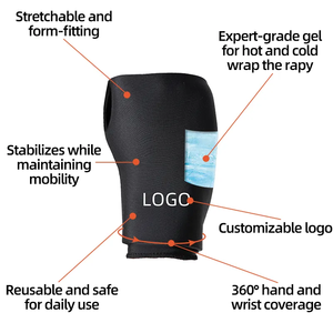 HWWR-0017 # phổ quát cả hai tay Cổ tay hỗ trợ rắn Gel Palm Bìa lạnh Brace thoáng khí bảo vệ dây đeo cổ tay Cổ tay băng gói - Product Image 4