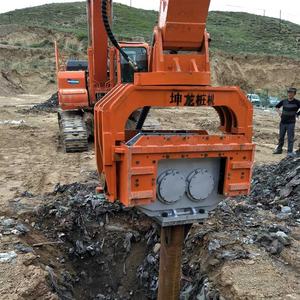 Hydraulische vibrohamer voor graafmachines, type KN250, voor het plaatsen van palen, schijfpalen en buispalen. - Product Image 3