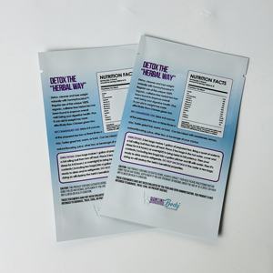 Sac en Mylar personnalisé imprimé, sac en aluminium à trois côtés scellés, échantillon de soin de la peau cosmétique, sachet de crème cosmétique faciale, mini pochette - Product Image 3