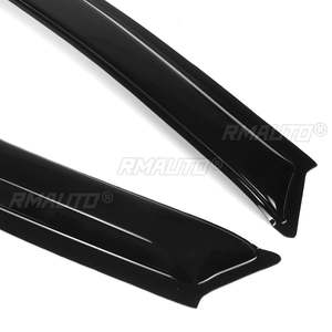 4 déflecteurs de vent teintés pour vitres de voiture Hyundai IX35 Tucson 2011-2015, pare-pluie et pare-soleil - Product Image 5