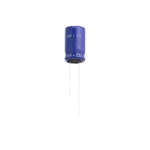 Condensador de canal del fabricante CAP ALUM 3300UF 20% 16V RADIAL 3300 uF ELZA160ELL332MK25S de montaje a través de orificio - Product Image 1