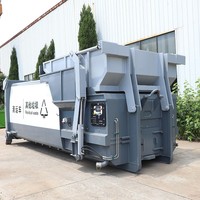 Camions à ordures intelligents personnalisés à haut rendement compacteur d'ordures compressées