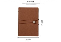 Vente en gros de carnets de planification quotidiens personnalisés mignons en cuir PU format A5 avec impression UV élastique