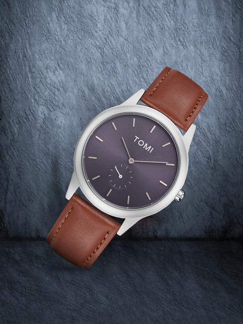 TOMI T088 Quartz Watch Glass Dial Leather Band  Business Unisex Wristwatches Simple Design Elegant Style Watches Factory Price