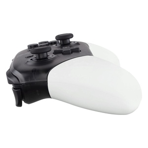 EXtremeRate White Replacement Handle Grips <b>Case</b> Cover DIY Hand Grip Shell Housing for Nintendo <b>Switch</b> Pro Controller - Product Image 6