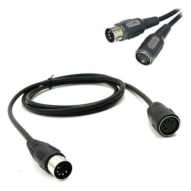 Factory Custom DIN 5-Pin 6pin 8pin 13pin Adapter MIDI Cable