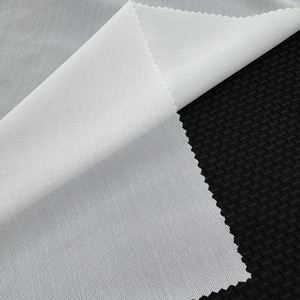 85% Polyester 15% Spandex 205GSM blanc puissance maille tissu haute élasticité respirant vêtements de sport pour femmes jouet Sexy robe serrée - Product Image 3