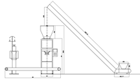 Machine d'emballage et de pesage automatique pour riz, litière pour chat, engrais, prix usine Chine, 5kg, 10kg, 20kg, 30kg, 40kg, 50kg