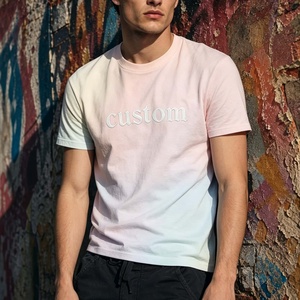 Camiseta de Manga Corta de Algodón para Hombre con Estampado de Letras, Cuello Redondo, Casual, Holgada, para Verano - Product Image 5