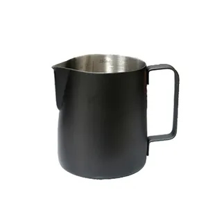 Factory Manufacturer Coffee Espresso Milk Frothing Pitcher With Measurement Scales Stainless Steel Milk Jug