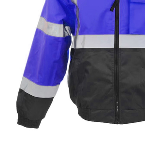Chaqueta de Seguridad Impermeable de Alta Visibilidad con Cinta Reflectante 3M para Protección en Trabajos Industriales - Product Image 5
