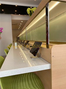 قطار توصيل طعام ذكي بحزام ناقل دوار مصنوع من الفولاذ المقاوم للصدأ - Product Image 5