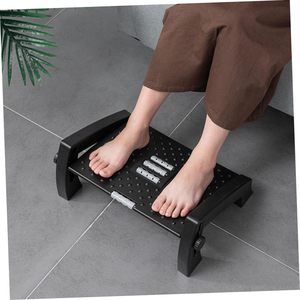Ergonomic Foot Rest With 5 Height Position 30 Degree Tilt Angle Adjustment for Home or Office Footrest <b>Stool</b> - Product Image 5