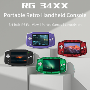 Consola de Juegos Retro Portátil RG34XX, <span class=keywords><strong>Emulador</strong></span> H700 con Wi-Fi, Pantalla de 3.4 Pulgadas, Batería de 3500 mAh <span class=keywords><strong>para</strong></span> Jugadores - Product Image 5