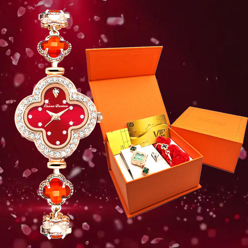 Ruby Red - Rose Gold Case