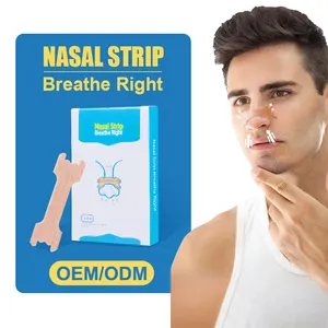 Produk penjualan terbaik 2023 strip hidung anti mendengkur meningkatkan tidur efektif produk disesuaikan logo pribadi