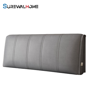 Coussin <span class=keywords><strong>de</strong></span> soutien dorsal pour tête <span class=keywords><strong>de</strong></span> lit SUREWAL, coussin <span class=keywords><strong>de</strong></span> lecture pour lit, couvre-tête <span class=keywords><strong>de</strong></span> lit, couvre-lit avec <span class=keywords><strong>housse</strong></span> douce et lavable - Product Image 1