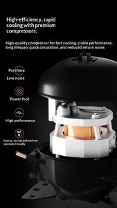 Mini Refrigerador Xinfei, Silencioso y de Bajo Consumo, para Uso Doméstico, Dormitorios, Apartamentos de Alquiler, con Funciones de Refrigeración y Congelación - Product Image 5