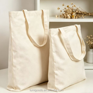 Borsa Tote in Tela Bianca Personalizzabile con Logo, Riutilizzabile, Grande Capacità, con Tasca e Cerniera, per Pubblicità e Regali - Product Image 3