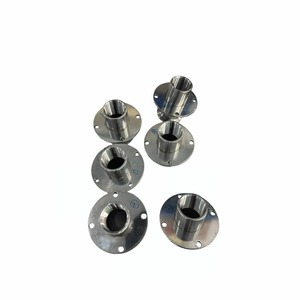 CNC gia công trục ỐNg Lót mặt bích hỗ trợ cơ <span class=keywords><strong>s</strong></span>ở chính xác tùy chỉnh đúc thép không gỉ electroless niken mạ phần - Product Image 1