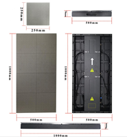 P3.91 P4.81 Portable RVB Vidéo Danse LED Stage Floor Display Intérieur Extérieur Interactive Mariage Disco Party Publicité Location