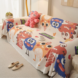 Cartoon Graffiti universale antiscivolo antiscivolo divano cuscino grazioso divano per l'autunno inverno per divani componibili - Product Image 5