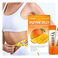 Gelée amincissante enzymatique de haute qualité, marque privée, gelée diététique, collagène, beauté, minceur, amélioration de la digestion, bâtonnet de gelée