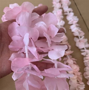 Guirnalda de Flores Artificiales de Seda para Boda, Guirnalda de Flores de 1m o 2m para Decoración del Hogar, Venta al por Mayor - Product Image 5