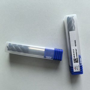 Fraise à bout en carbure ZCC GM-4E-D12.0 de haute qualité, 100 % originale, revêtement AlTin, fraise CNC à 4 cannelures, revêtement simple, tige droite, fraisage en montée - Product Image 2