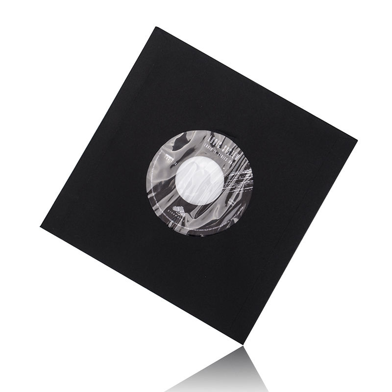 7-дюймовый 12-дюймовый чехол для CD, черный чехол для CD/DVD, автомобильный музыкальный диск, черный виниловый чехол для защиты пластинок