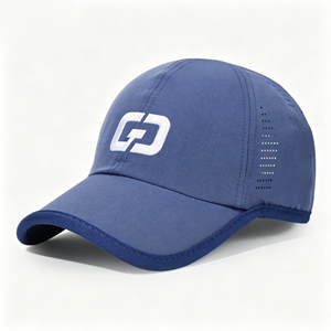 Men's Summer Sporty Golf <b>Hat</b> Breathable Mesh Sun <b>Hat</b> Quick-drying Cap Custom Logo Unisex 100% Cotton Outdoor Mountaineering - Product Image 2