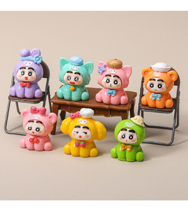 เครื่องประดับอนิเมะสุดน่ารัก3D น่ารัก1ชุดกระเป๋าเด็กผู้ชายเด็กผู้หญิงทำจากเรซินแก้วใส่น้ำ - Product Image 3