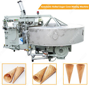 Máquina automática de cono de helado, máquina laminada de cono de azúcar, gran oferta - Product Image 3