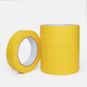 Hitzebeständiges Gelbes Krepp-Papier-Abdeckband 2 Zoll Breit Einseitig Klebend für Malerei, Automobil, Wandkantenschutz 24 - Product Image 5