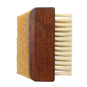 Cepillo para zapatos con almohadilla de goma y cerdas de plástico para limpiar zapatillas de gamuza, uso doméstico - Product Image 1