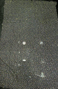 Tissu en maille élastique à paillettes personnalisées, tissu en maille de strass, tissu en diamant pour robe de femme - Product Image 3