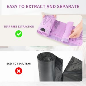 ถุงขยะแบบมีเชือกผูก ขนาดใหญ่ สำหรับครัว ขายส่ง - Product Image 3