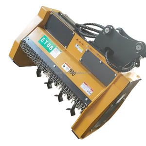 Nouvelle broyeuse forestière hydraulique haute performance pour excavatrice, déchiqueteuse de bois, déchiqueteuse-broyeur, déchiqueteuse à engrenages, roulement de boîte de vitesses, moteur, conception compacte - Product Image 4
