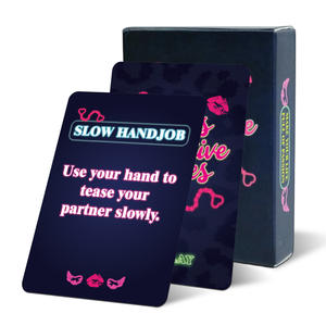 Cartes à Jouer Personnalisables Imperméables Premium pour Adultes, Thème Chambre à Coucher, Cartes de Jeu en Papier Imprimées avec Scènes Sexuelles, Divertissantes et Éducatives - Product Image 1