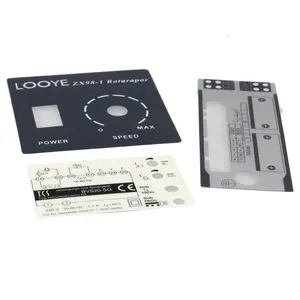 Tastiera a basso prezzo con sovrapposizione di interruttori a membrana adesivi del pannello di controllo adesivi personalizzati per etichette grafiche per PC