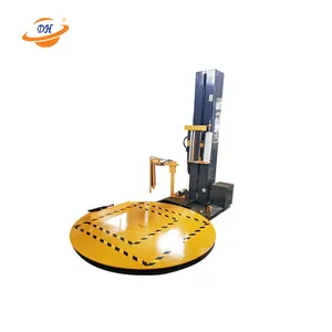 Fully Automatic Pallet Stretch wrapping machine plastic tea box wrap pallet wraps manufacturing machine