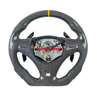 Volant en fibre de carbone personnalisé haut de gamme pour BMW M3 E90 E92 E93 Accessoires automobiles haut de gamme