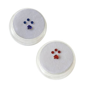 Gemas de dientes de cristal | Joyería con forma de mariposa de oso de 3 - 5 mm | Kit de gemas de dientes OEM ODM al <span class=keywords><strong>por</strong></span> mayor - Product Image 2